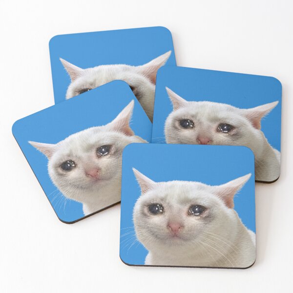 Item preview, Crying cat designed and sold by Chonk Borris.