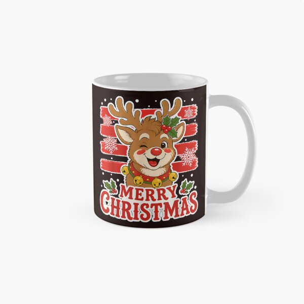 Item preview, Christmas Merry Christmas Reindeer designed and sold by JolinChinn.
