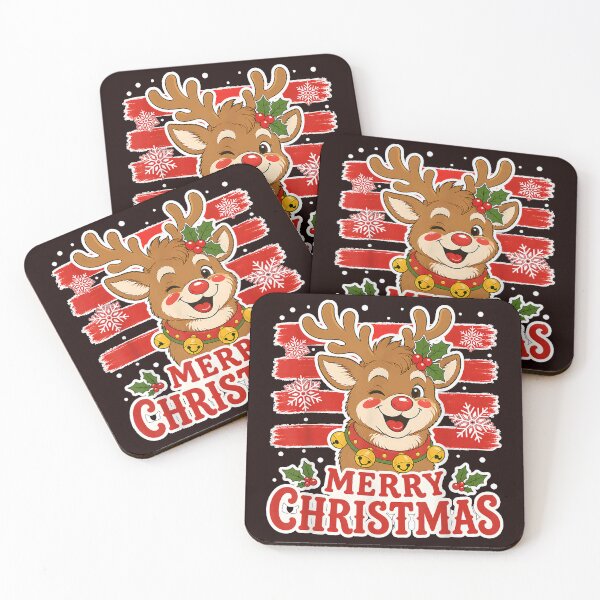 Item preview, Christmas Merry Christmas Reindeer designed and sold by JolinChinn.