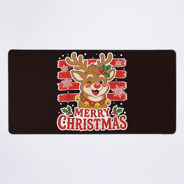 Item preview, Christmas Merry Christmas Reindeer designed and sold by JolinChinn.