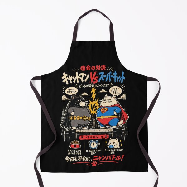 Item preview, Batman vs Superman Cats Japanese Manga Parody designed and sold by ElizBurkes.