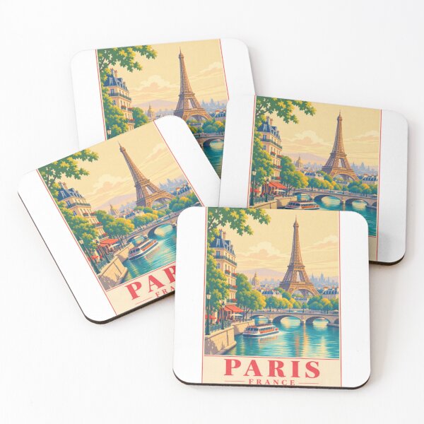 Artikelvorschau, Paris Vintage Poster Eiffelturm entworfen und verkauft von LongIslandDesgn.