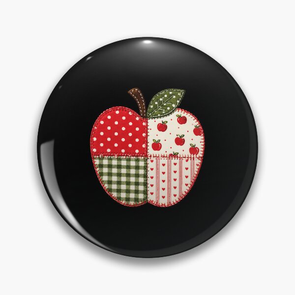 Item preview, Patchwork Apple Teacher Classroom Back to School designed and sold by OddPopARt.