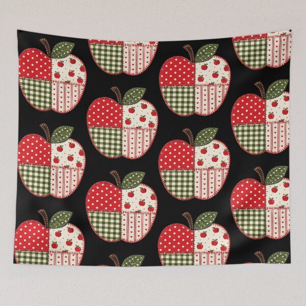 Item preview, Patchwork Apple Teacher Classroom Back to School designed and sold by OddPopARt.