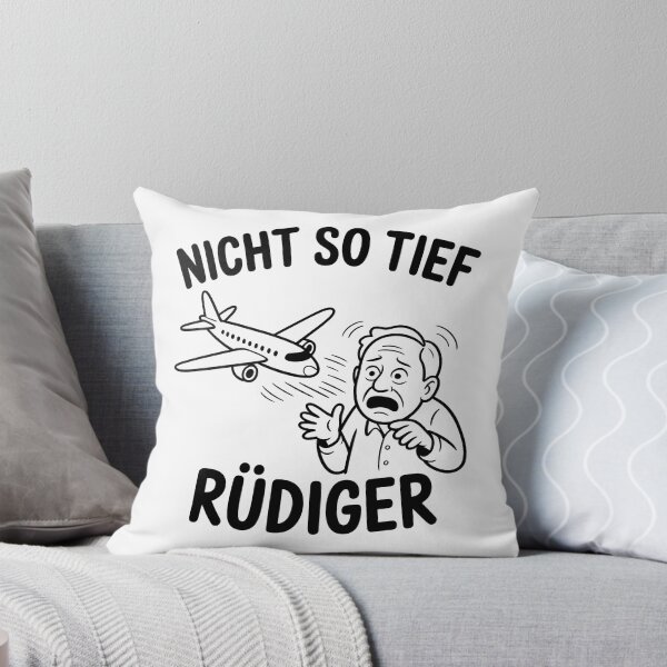 Item preview, Nicht so tief Rüdiger – Deutsche Memes Wortspiel Design designed and sold by LoFizzy.