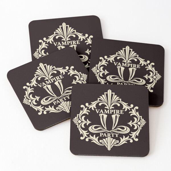 Item preview, Vampire Party Crest designed and sold by Kzacreative.