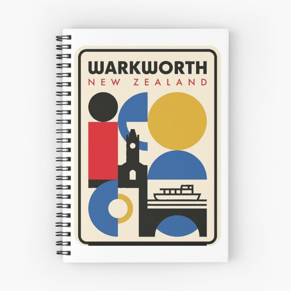 Item preview, Retro Warkworth Bauhaus Geometric Skyline designed and sold by k3rstman1.