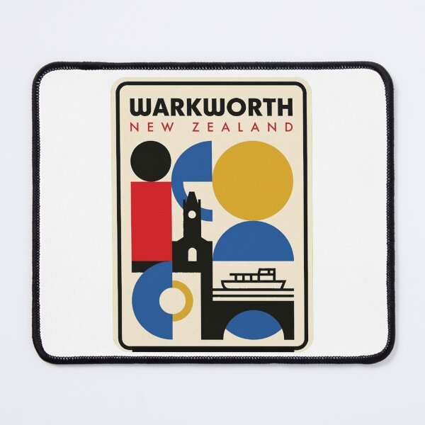 Item preview, Retro Warkworth Bauhaus Geometric Skyline designed and sold by k3rstman1.