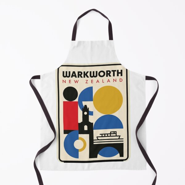 Item preview, Retro Warkworth Bauhaus Geometric Skyline designed and sold by k3rstman1.
