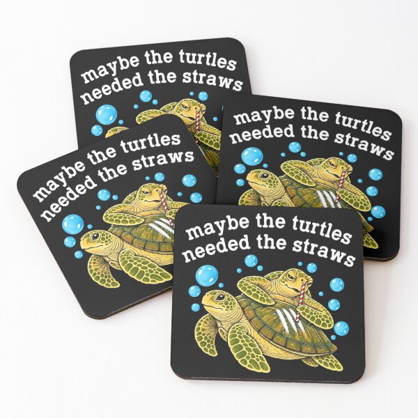 Item preview, Maybe The Turtles Needed The Straws Sea Turtles  designed and sold by casopicolo.
