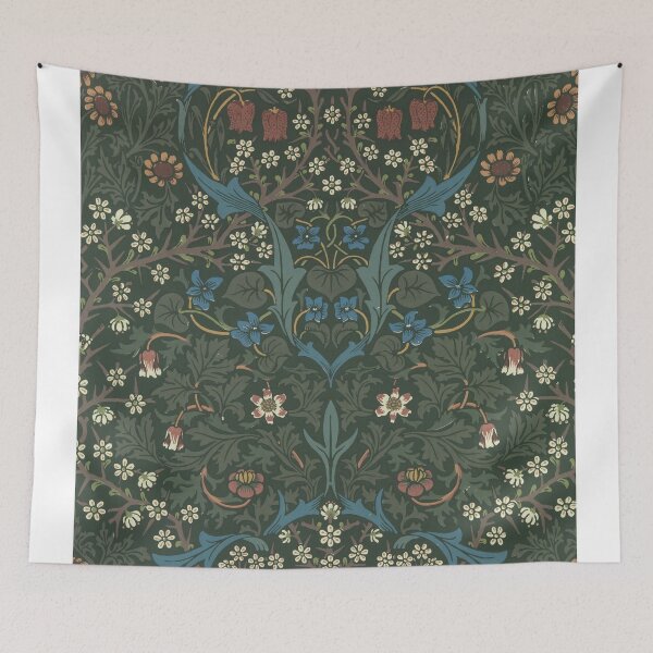 Aperçu de l'œuvre Papier peint William Morris - Blackthorn 1892 créée et vendue par Hedrin.