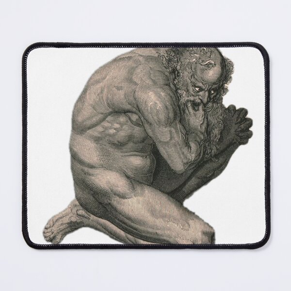 Item preview, Plutus – Gustave Doré Engraving designed and sold by Fallen Fenris.