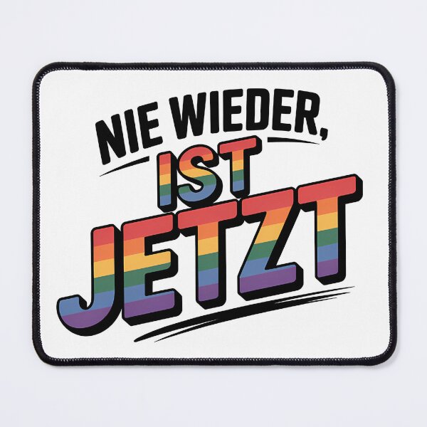 Item preview, Nie wieder ist jetzt – Statement für Menschenrechte und Solidarität designed and sold by LoFizzy.