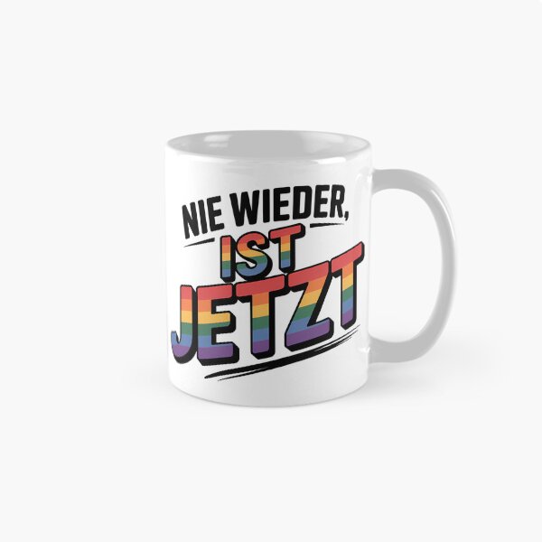 Item preview, Nie wieder ist jetzt – Statement für Menschenrechte und Solidarität designed and sold by LoFizzy.