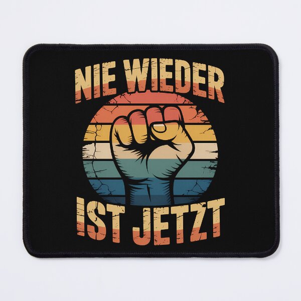 Item preview, Nie wieder ist jetzt – Statement für Menschenrechte und Solidarität designed and sold by LoFizzy.