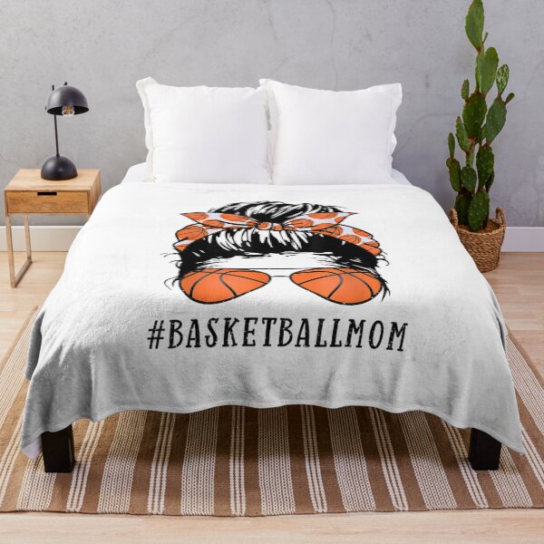 Artikelvorschau, Basketball-Mama, unordentlicher Dutt, Basketball-Sonnenbrille entworfen und verkauft von Beanimilki.