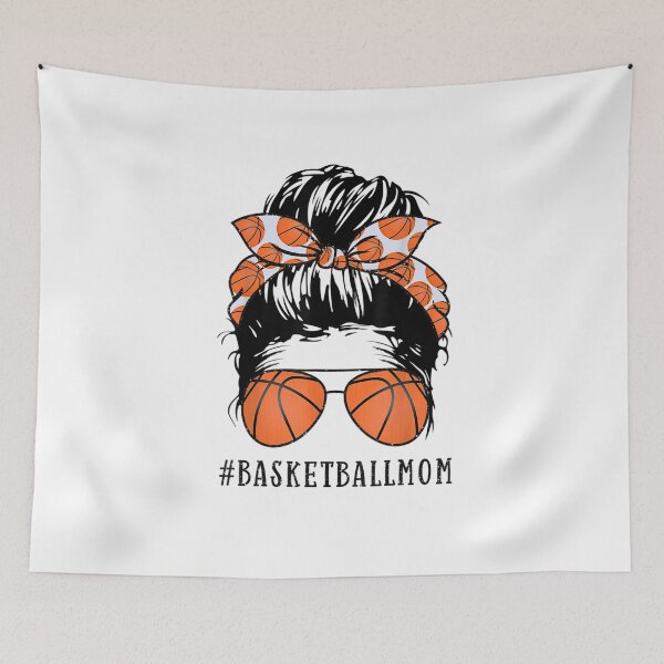 Item preview, Basketball Mom Messy Bun Basketball Sunglasses designed and sold by Beanimilki.