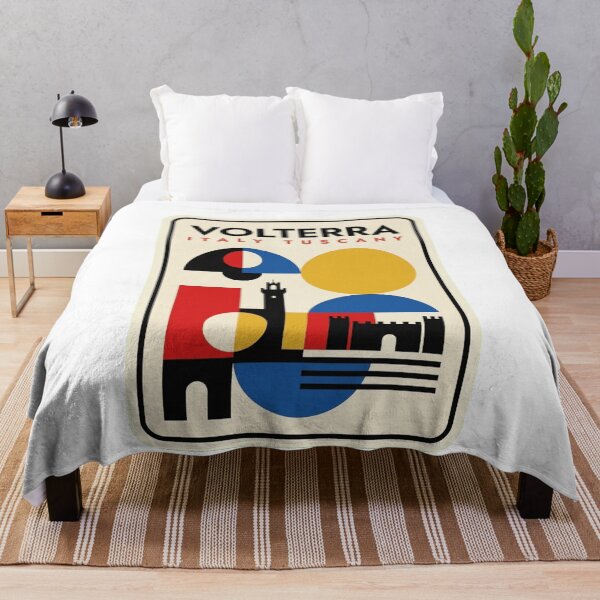 Item preview, Retro Volterra Bauhaus Geometric Skyline designed and sold by k3rstman1.