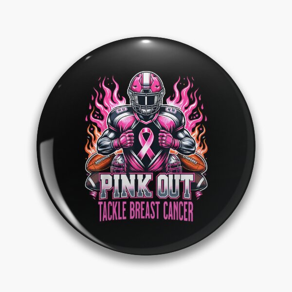 Item preview, Pink Out Tackle Breast Cancer designed and sold by lopeztamdinh.