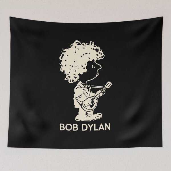 Item preview, Bob Dylan Vintage Guitar Portrait designed and sold by ariannagarci.