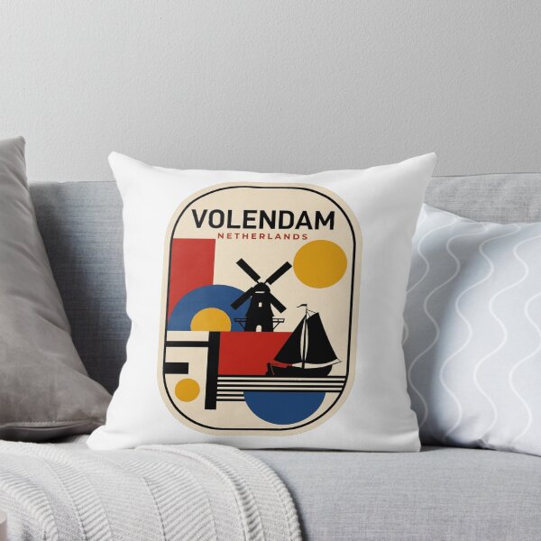 Item preview, Retro Volendam Bauhaus Geometric Skyline designed and sold by k3rstman1.