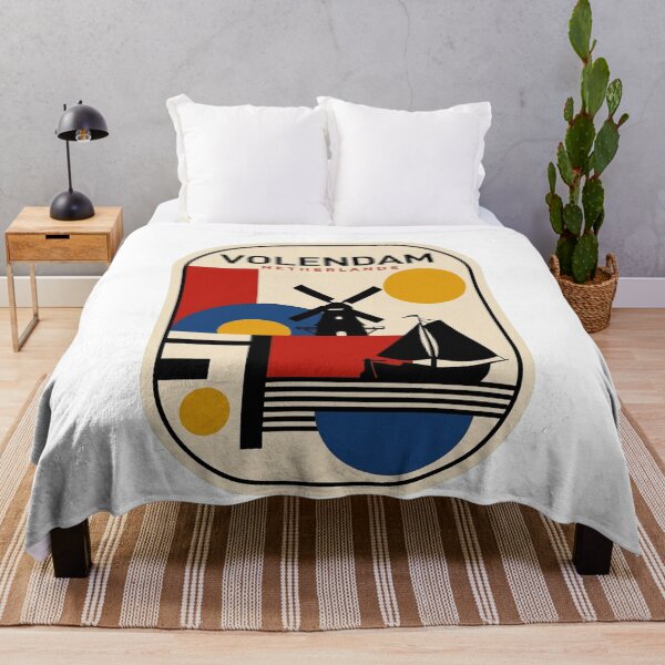 Item preview, Retro Volendam Bauhaus Geometric Skyline designed and sold by k3rstman1.