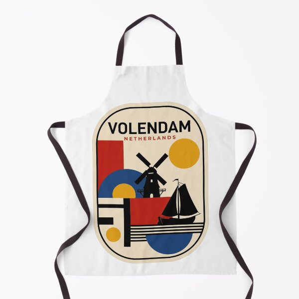 Item preview, Retro Volendam Bauhaus Geometric Skyline designed and sold by k3rstman1.