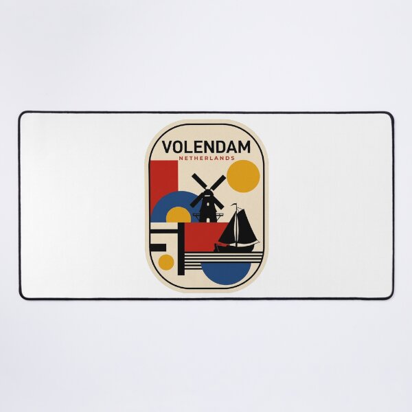 Item preview, Retro Volendam Bauhaus Geometric Skyline designed and sold by k3rstman1.