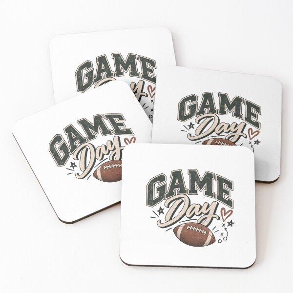 Item preview, Game Day Football – Vintage Fall Sports & Football Season Design designed and sold by 1DreamerShop.