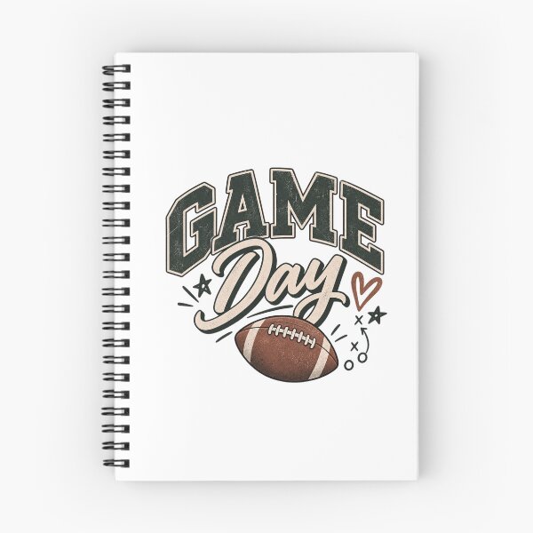 Item preview, Game Day Football – Vintage Fall Sports & Football Season Design designed and sold by 1DreamerShop.