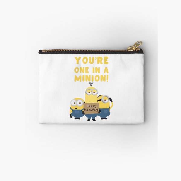 Item preview, Cute Birthday Card - For Her For Him - Happy Birthday - You'Re One In A Minion - Minions - One In A Million Greeting Card designed and sold by wyli-eblow.