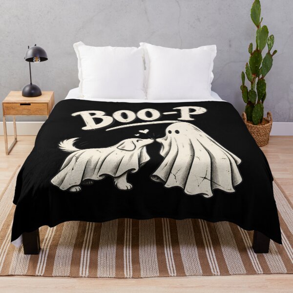 Item preview, Cute Boo-P Ghost Dog Booping Ghost Design designed and sold by SoyLamderma.