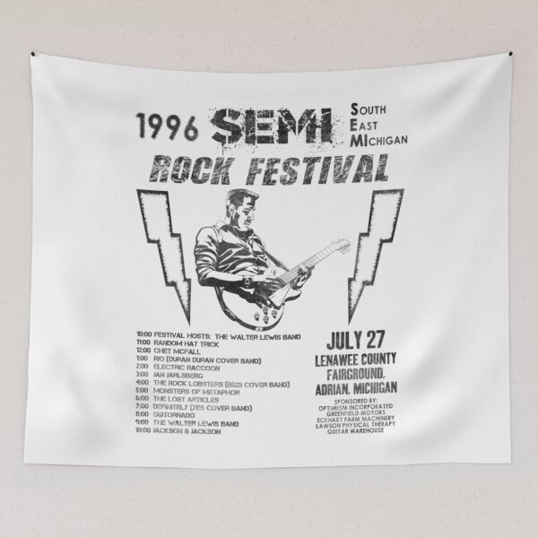 Item preview, Southeast Michigan Rock Festival designed and sold by CalderTelford.