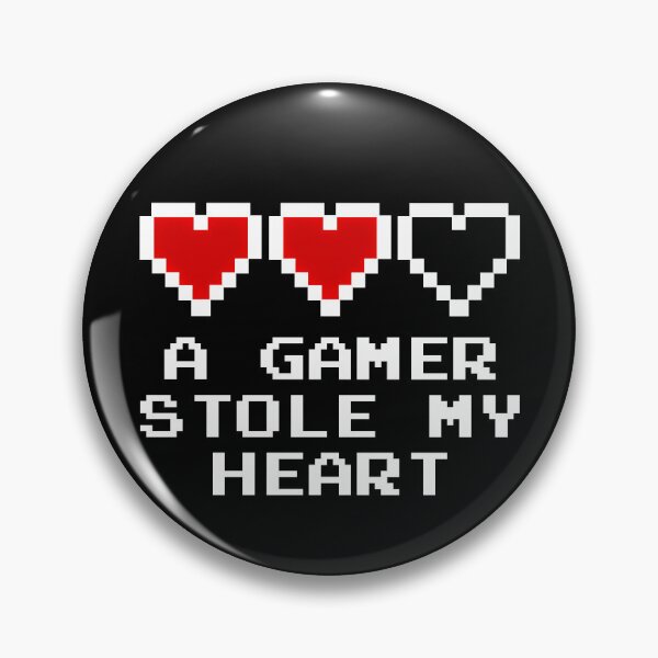 Item preview, A Gamer Stole My Heart Cute Video Game designed and sold by ShirtWreck.