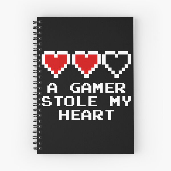 Item preview, A Gamer Stole My Heart Cute Video Game designed and sold by ShirtWreck.