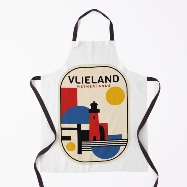 Item preview, Retro Vlieland Bauhaus Geometric Skyline designed and sold by k3rstman1.