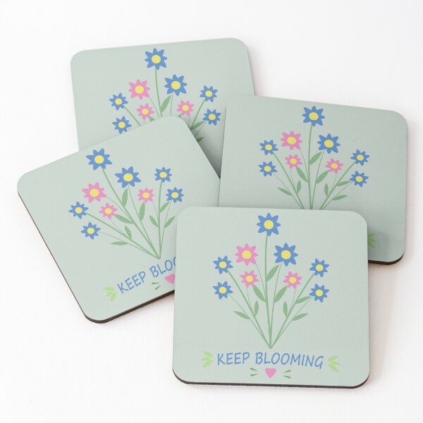 Item preview, Keep Blooming Floral Flower Bouquet Botanical Nature Design designed and sold by Mdjahirulsk.