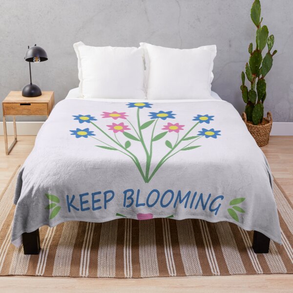 Item preview, Keep Blooming Floral Flower Bouquet Botanical Nature Design designed and sold by Mdjahirulsk.