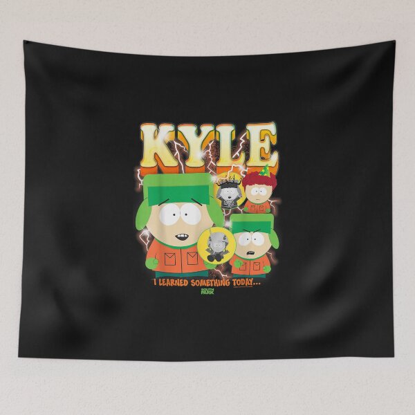 Item preview, S0uth P4rk Kyle Broflovski I Learned Something Today Montage designed and sold by banksmae857.