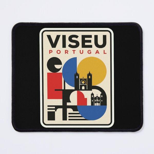 Item preview, Retro Viseu Bauhaus Geometric Skyline designed and sold by k3rstman1.