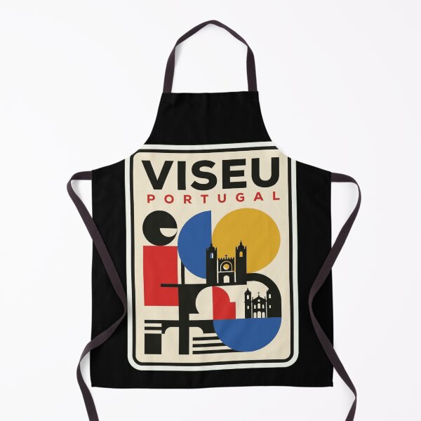 Item preview, Retro Viseu Bauhaus Geometric Skyline designed and sold by k3rstman1.