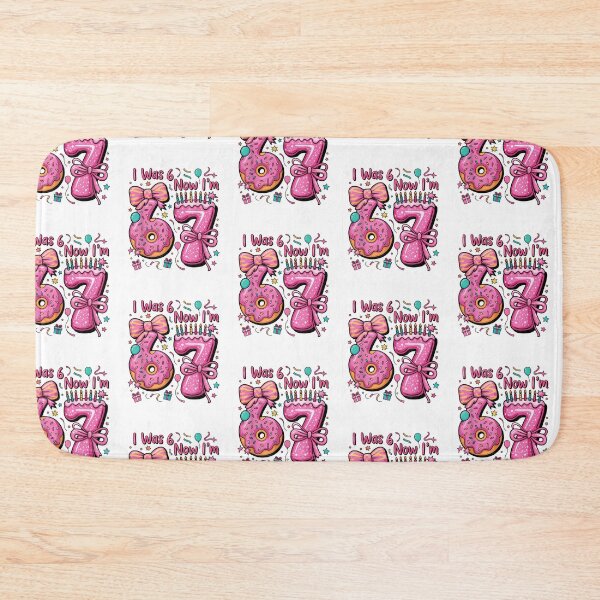 Item preview, 7th Birthday Girl I Was 6 Now I'M 7 Year Old Girl Birthday designed and sold by SEINENGAPPI19.