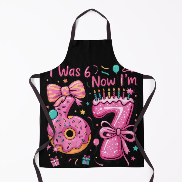 Item preview, 7th Birthday Girl I Was 6 Now I'M 7 Year Old Girl Birthday designed and sold by SEINENGAPPI19.