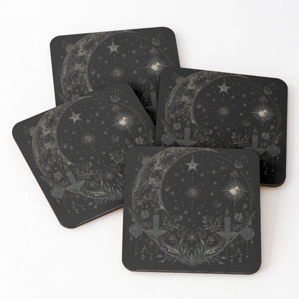 Item preview, Gothic Halloween Celestial Moon designed and sold by ChicTrendz.