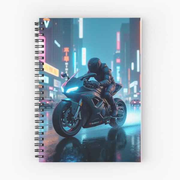 Item preview, Neon Pursuit | Rain-Soaked City Racer designed and sold by nhk999.