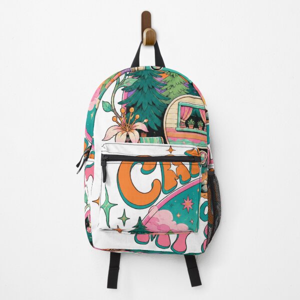 Item preview, Camping Soothes My Soul – Vintage Camper and Campfire designed and sold by Summit Folk Studio.