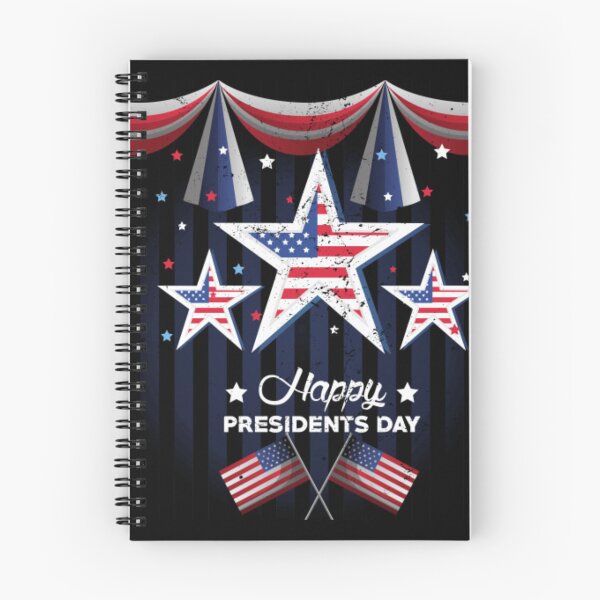 Item preview, Patriotic American Flag Stars Happy Presidents Day Poster designed and sold by VictoriasdSchie.
