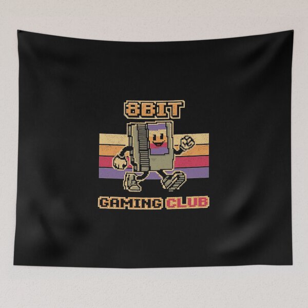 Item preview, 8Bit Gaming Club Retro Pixel Cartridge Vintage Graphic designed and sold by SEINENGAPPI19.