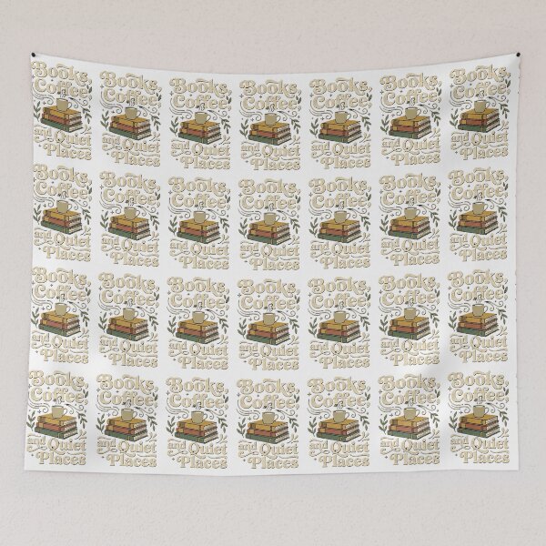 Item preview, Books, Coffee, and Quiet Places. designed and sold by viraldesign279.