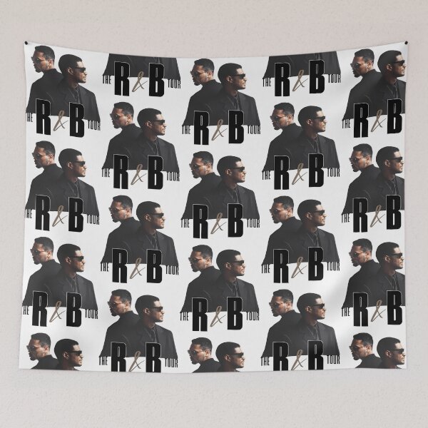 Item preview, Chris Brown T-Shirts The R And B Tour 2026 Usher Raymond designed and sold by truel-lingson.